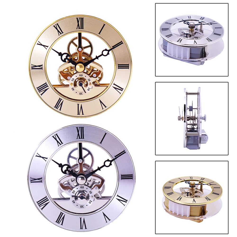Clock Movement Clock Insert Large Black Roman Numerals