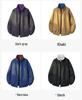 Unisex Retro Color Block Lapel Jacket for Spring/Autumn 2026 - No-Hood Baseball Style