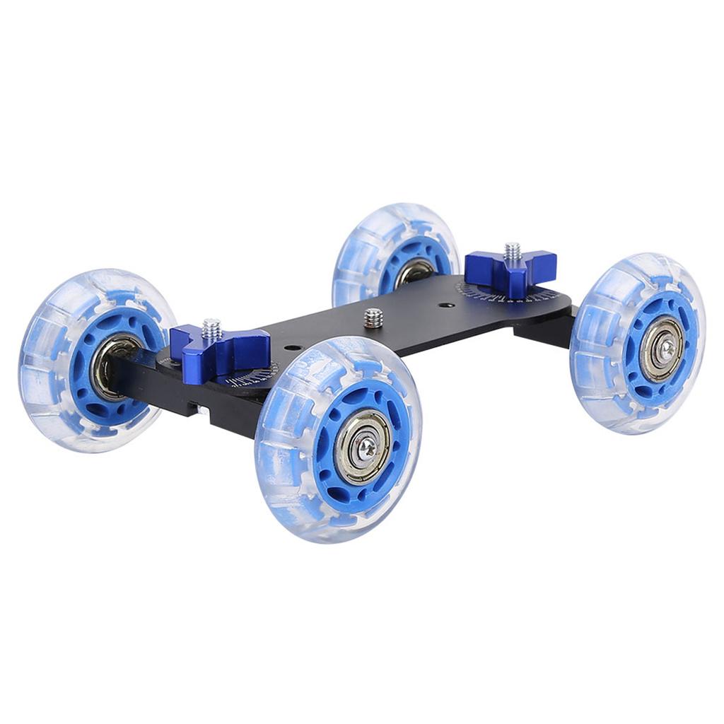 Mini Desktop 10KG Load Rail Roller Track Slider Dolly Skater Car for DSLR Camera Camcorder