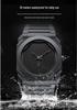 Binbang Octagonal Luxury Waterproof Men's Quartz Watch