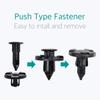 30 Pcs 8mm Car Plastic Rivets Fastener Bumper Fender Push Clips for Nissan