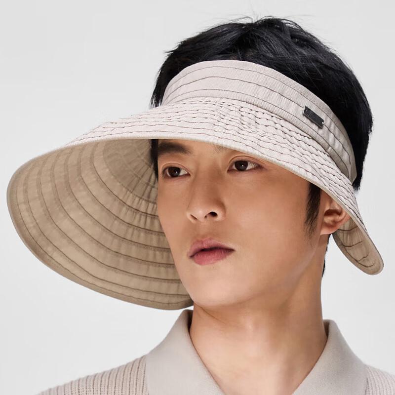 

JIUMU Men s CW160 Summer Open-Top UV Protection Foldable Wide Brim Sun Hat One Size