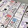 Korean Kpop Cute Dress-Up Stickers: 24 Large Sheets - Idol Witch Hunter Group, Handmade Decompression Stickers.