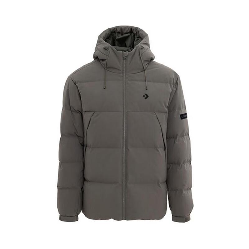 Converse Men s Hooded Down Puffer Jacket L