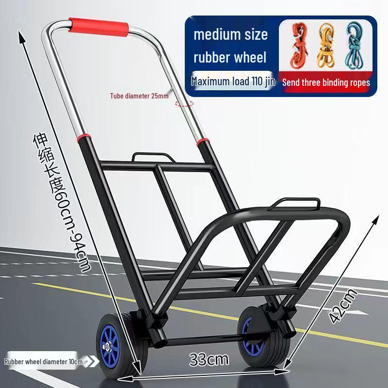 Magic Portable Folding Hand Truck Cart for Shopping and Luggage