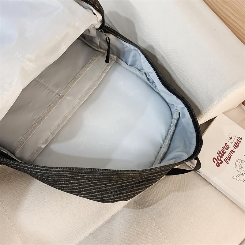 Star Print Backpack Junior High School Student Schoolbag