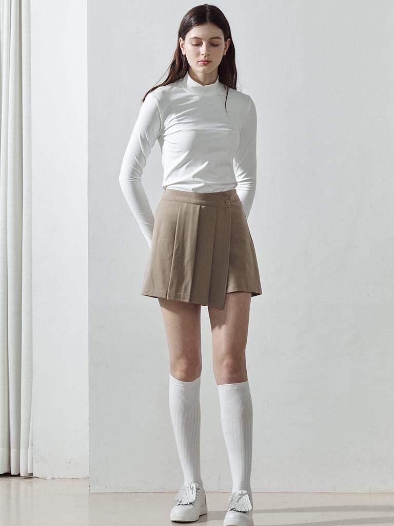 LORDLOAR Slim Soft Turtleneck T-Shirt White