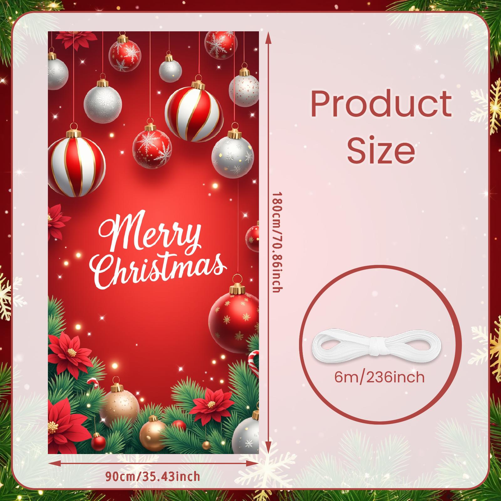 

Christmas Decoration Festive Theme Holiday Decor Christmas Backdrop Red Background Holiday Banner For Winter Festivities Holiday