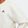New Adidas LABEL Sweatshirt Unisex White IB2713