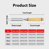 Chisel Set Woodworking 4 Pieces Bevel-Edged Carpentry Accessories Woodworking Tools For Carpentry Sculpture Furniture Making