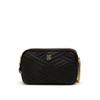 Daks Black Leather Dd Decorated 3 Fold Wallet Bag Dcwa2f217