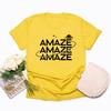 Amaze Unisex T-Shirt Project Hail Mary Rocky Inspired Sci Fi Shirt Short Sleeve Graphic T Shirts Funny Space Quote Tshirt Tops