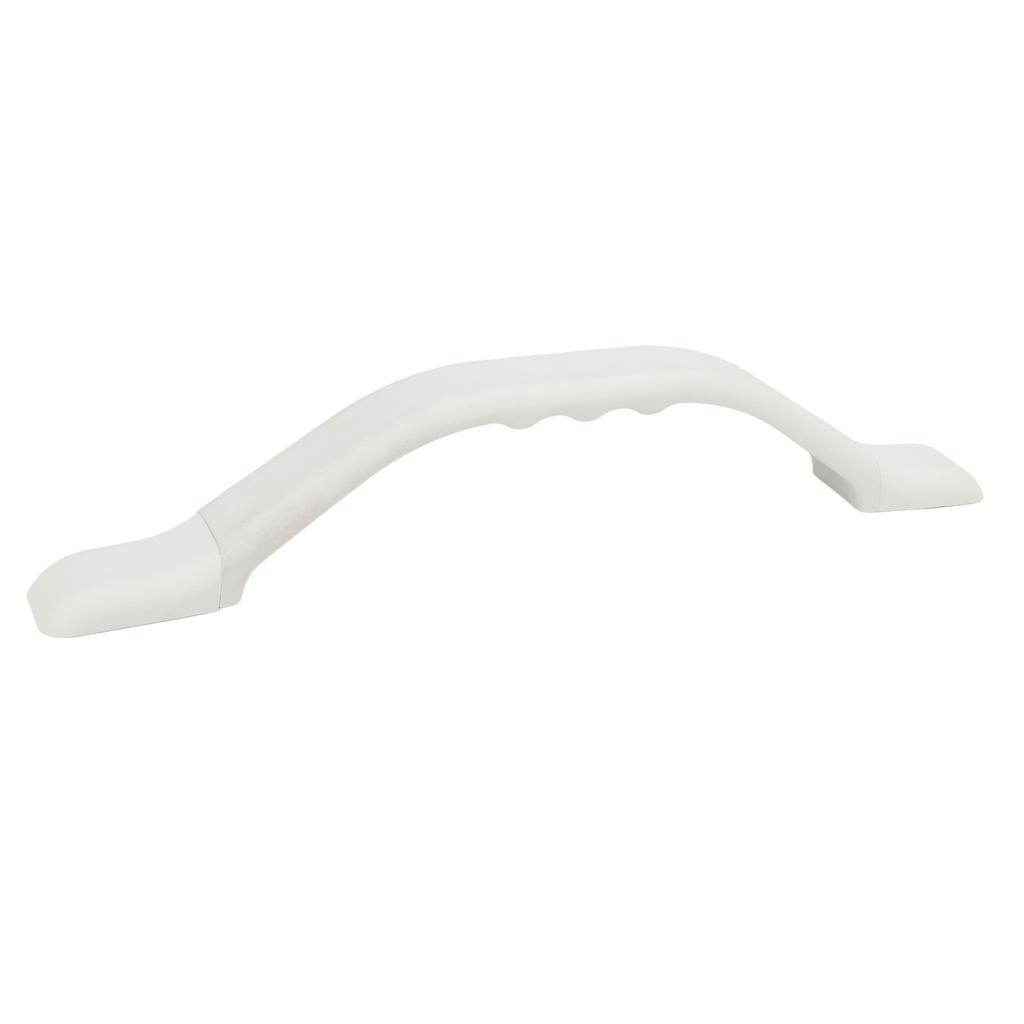 Uchwyt do RV Wielofunkcyjny Nylonowy Drążek Pomocniczy do Drzwi Wejściowych dla Przyczepy Ciężarówki Łodzi do Użytku Domowego Białawy