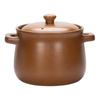 Unglazed Ceramic Stew Pot