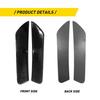 2Pcs Carbon Fiber Interior Door Handle Cover For Hyundai Genesis Coupe 2013-2016