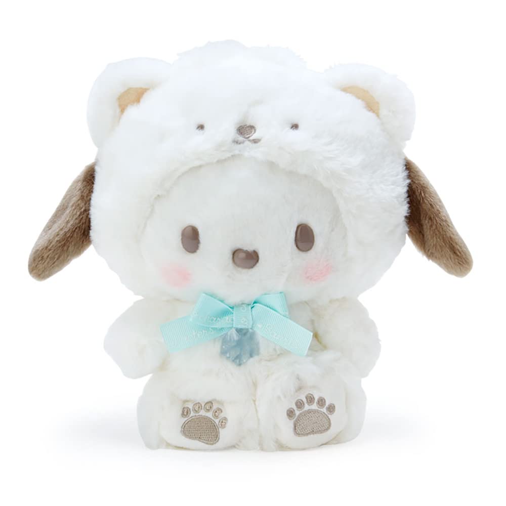Sanrio Pochacco Plush Fluffy Snow Design x 12 x 22 539384 Toy, Series, Character, 21.5 cm,