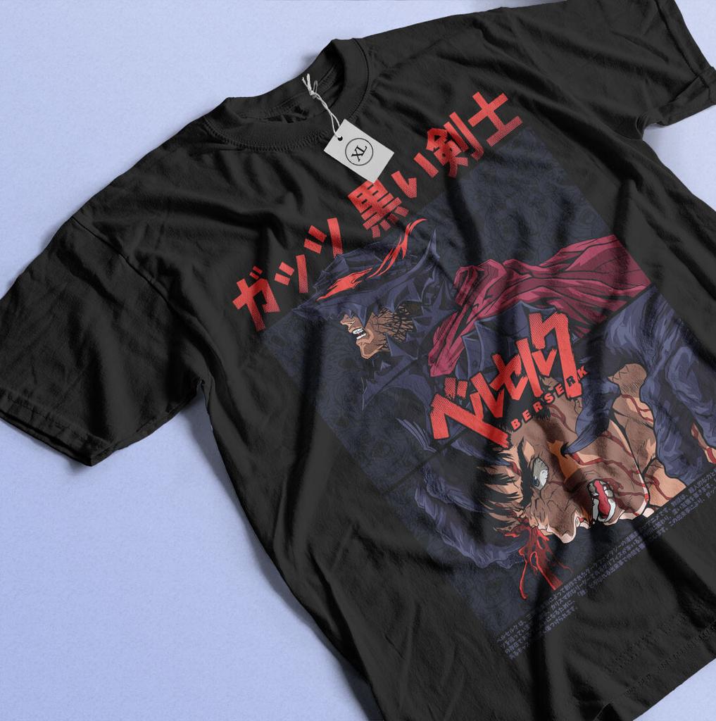 Berserk T-shirt Japanese Anime Shirt Anime Manga Shirt Trendy Shirt Anime Tee