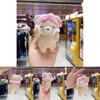 Creative Plush Face Washing Pig Keychain With Soft Cotton For Kids And Collectors