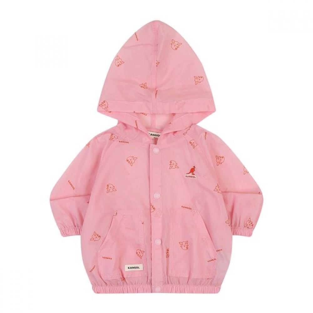 

Kangol Kids All Over Loo Pattern Windbreaker Sb 0d05 Pink bSbcjp0d050pk Pink/080