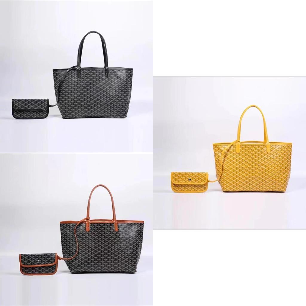 Stylish Large Capacity Pu Tote Bag With Classic Print For Everyday Use