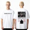 2026 Summer Hot Game Dark Souls Graphic T Shirt Men Women Vintage Fashion Cotton T-shirt Hip Hop Streetwear Oversized T-shirt