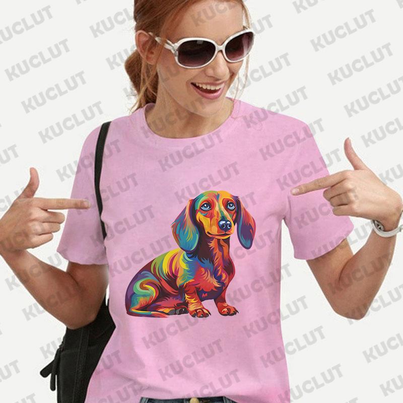 Dog Shirt Gift for Frenchie Mom Dog Streetwear Graphic Y2k Tops Unisex Short Sleeve Tees Blouses Harajuku TShirt Female Clothing