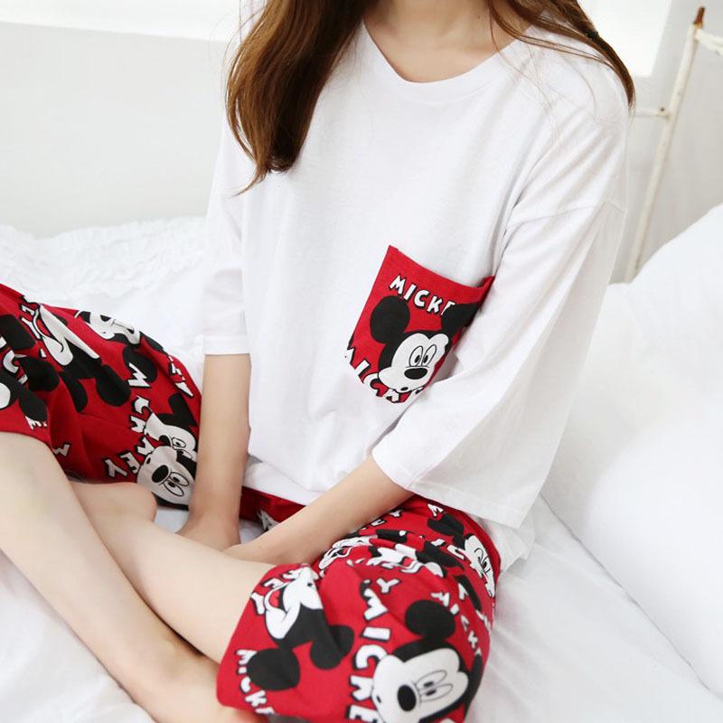 

Women s Cute Cartoon Long-Sleeve Pajama Set for Spring, Autumn, and Winter 2XL