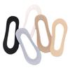 Ice Silk Non-Slip Invisible Cotton Bottom Socks - Women's Shallow Mouth Black High Heels Socks