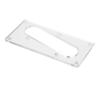 Pickup Frame Acrylic Single Coil Humbucker Frame for Guitar Bass Musical InstrumentSilver
