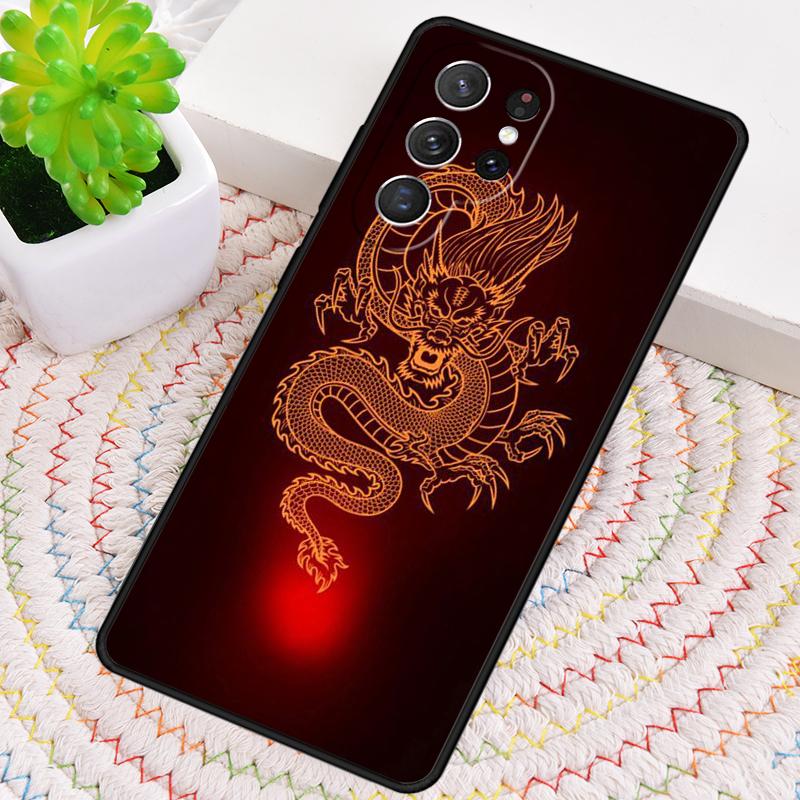 Fashion Dragon Phone Case for Samsung Galaxy note 10 pro S26 Ultra S23 S24 FE S25 S21 S22 PLUS shockproof Cove