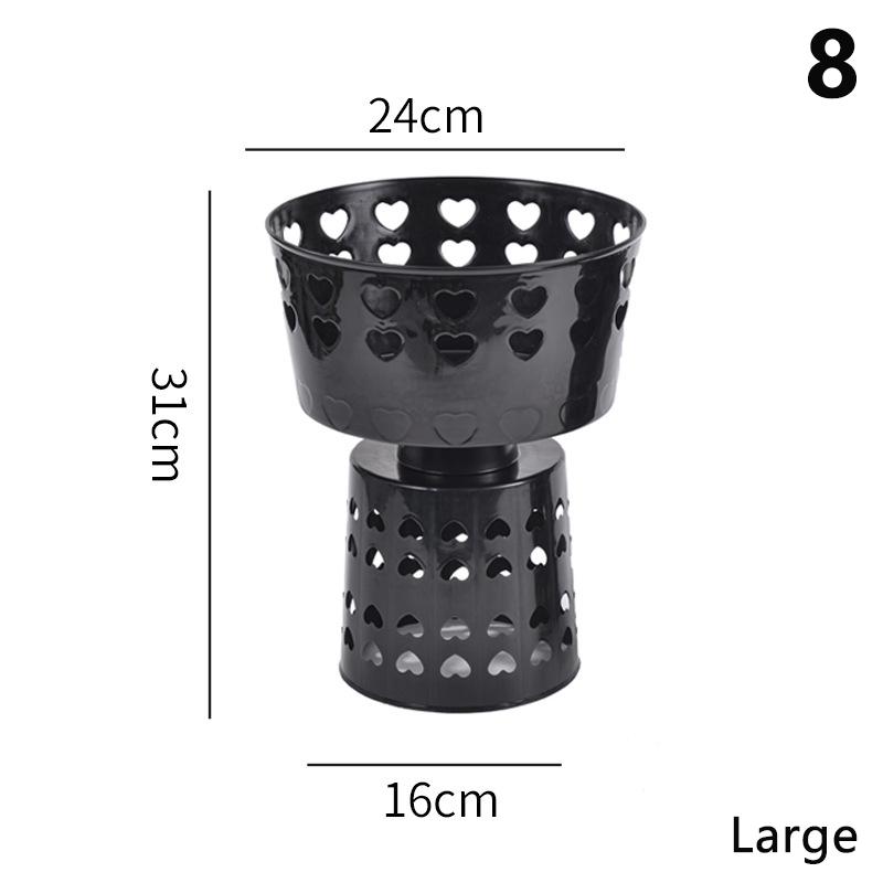 Plastic Flower Packaging Liner Plant Stand Stands Packing Material Fixing Bouquet Base Arrangement Floral Supplies