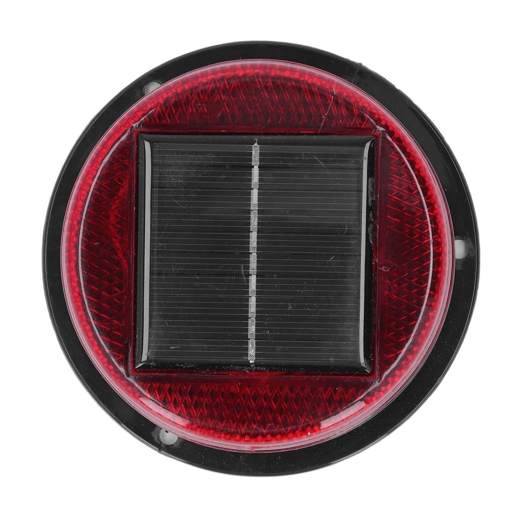 Solar Warning Strobe Light 8 High Brightness Bead Construction Road Warning Flash Lamp