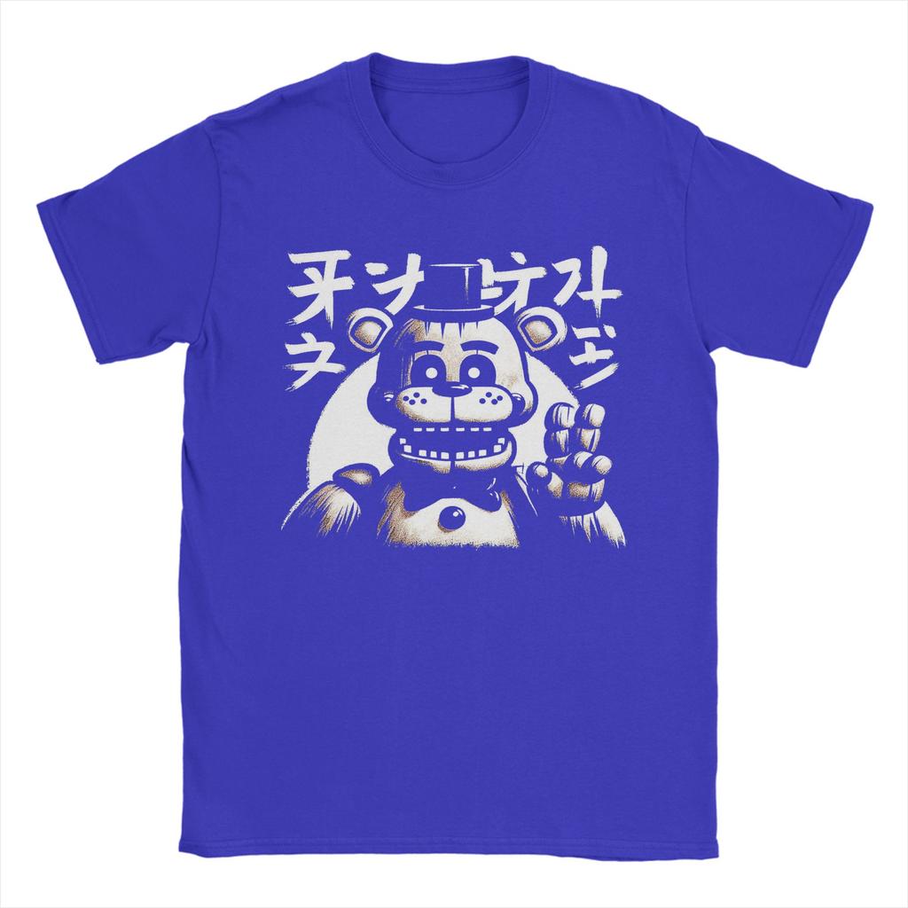 Vintage Fnaf Japan Springtrap Five Nights At Freddys Tshirt Unisex Round Neck Cotton T Shirt Short Sleeve Tee Shirt Gift Tops