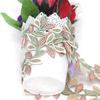 H833 Colorful Leaf Flower Lace Trim Knitting Wedding Embroidered Diy Handmade Patchwork Ribbon Sewing Supplies Crafts