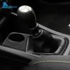 Real Soft Carbon Fiber Sticker For Renault Fluence Megane 3 RS 2009 2010 2011 2012 2013 2014 2015 LHD RHD Gear Shift Panel Trim