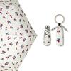 Mini Pocket Rain Umbrella 6 Ribs Luxury Women Umbrellas Printed Bracelet Anti UV Parasol Fashion Sun Protection Small Umbrella