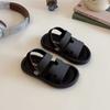 Korean-style Slip-on Casual Soft Sole Beach Sandals for Girls