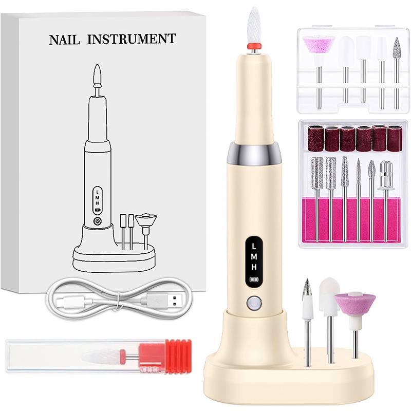 Elektrischer Nagellackpolierer Bohrer Professionelle Hautentfernung Kunst Schleifdatei Stift Nägel Schleifen Polieren Tote Maniküre Maschine Pflege