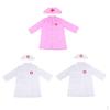 3 Pieces Kids Doctor Coat Uniform Fancy Dress Up Cosplay Costume