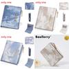 Short Wallet With Ink Wash Style Design And Antitheft Functionality