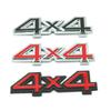 3D Metal Black Silver Red Logo 4X4 Emblem Car Fender Badge Trunk Decal For 4X4 Sticker Auto Accessories ALX1
