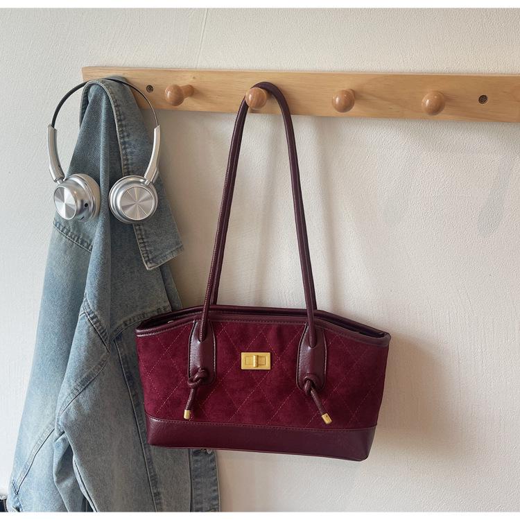 Grenzüberschreitende Retro Handtasche mit großer Kapazität und vielseitiger Verwendung für Damen: Modische Luxus-Schulter-Tragetasche