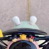 Motorcycle Rearview Mirror Decoration Plush Rabbit Ear Accessories For Electric Bikes Scooter Modification Cute Riding Gear