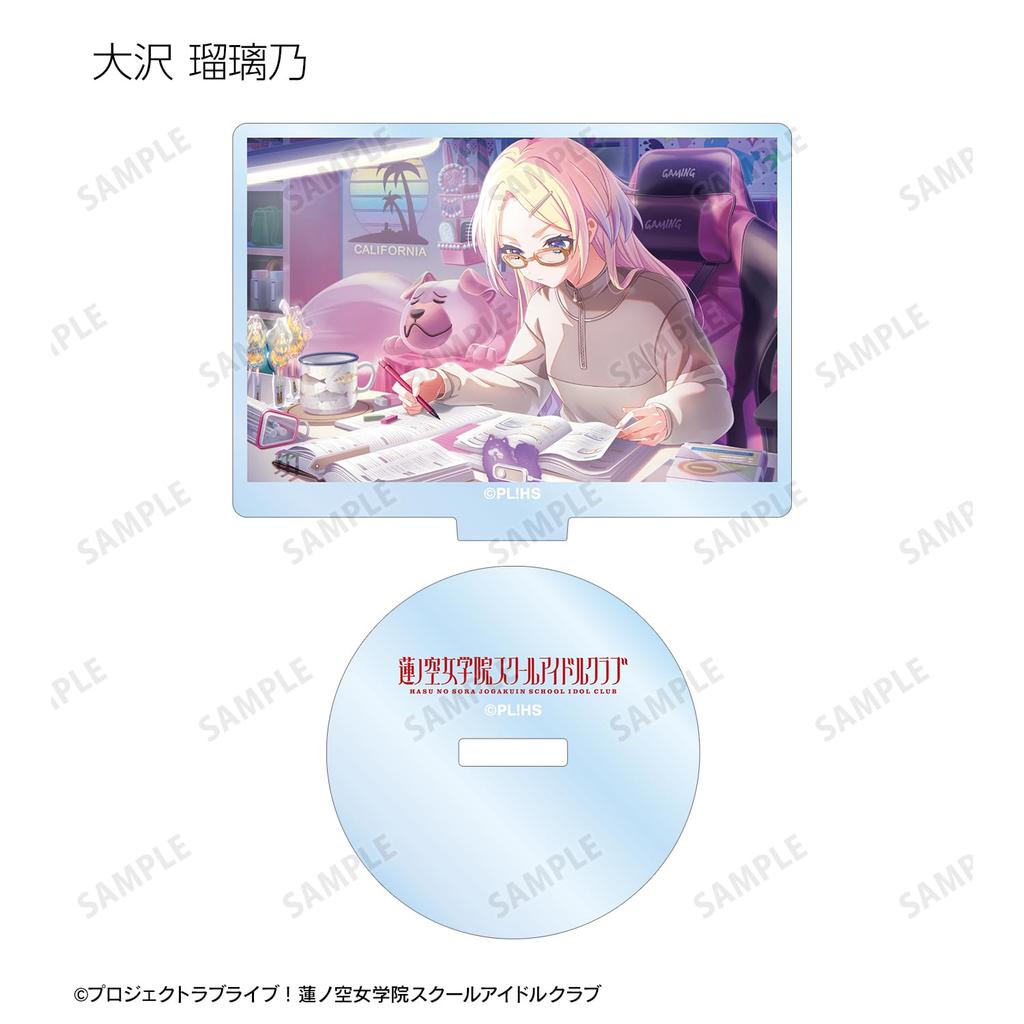 Love Hasunozora Academy School Idol Club Trading Acrylic Stand BOX Live! Girls' ver.A 9-piece