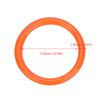 10pcs 13.8*1.9mm High Strength Polyurethane O‑rings for Paintball Gun CO2 Air Tank (Orange)