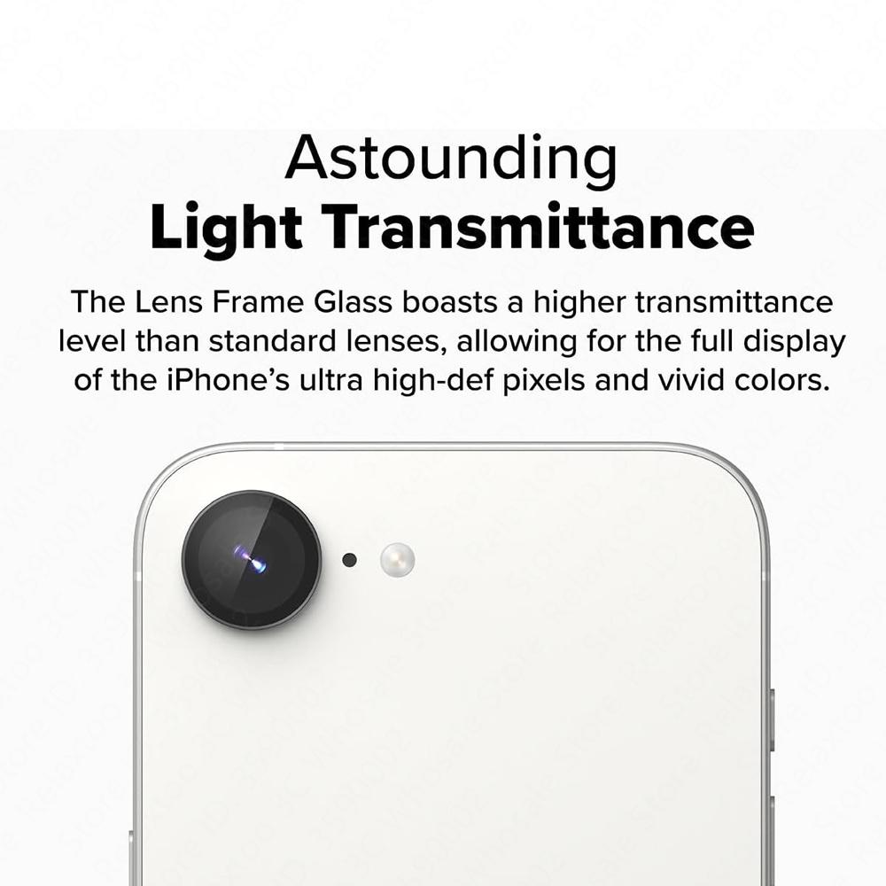 3D Camera Protector Glass For Apple Iphone 16e 16 E E16 IPhone16e HD Tempered Glass Lens Metal Rear Ring I Phone 16e Phone16e 5G