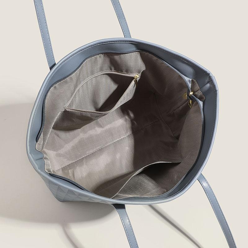 Textured Red Tote Bag for Women Commuting Underarm Bag Simple Versatile Fashion Bridal Wedding Bag