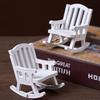Love Bench Silicone Mold DIY Handmade Heart Splicing Rocking Chair Plaster Cement Resin Craft Casting Molds Home Decor Art Gifts