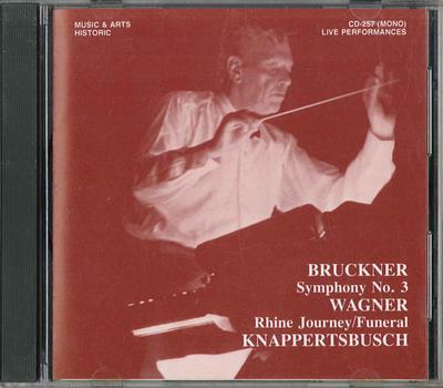 CD KNAPPERTSBUSCH - Bruckner Symphony No.3 CD257 COLUMBIA Japan Classical Used