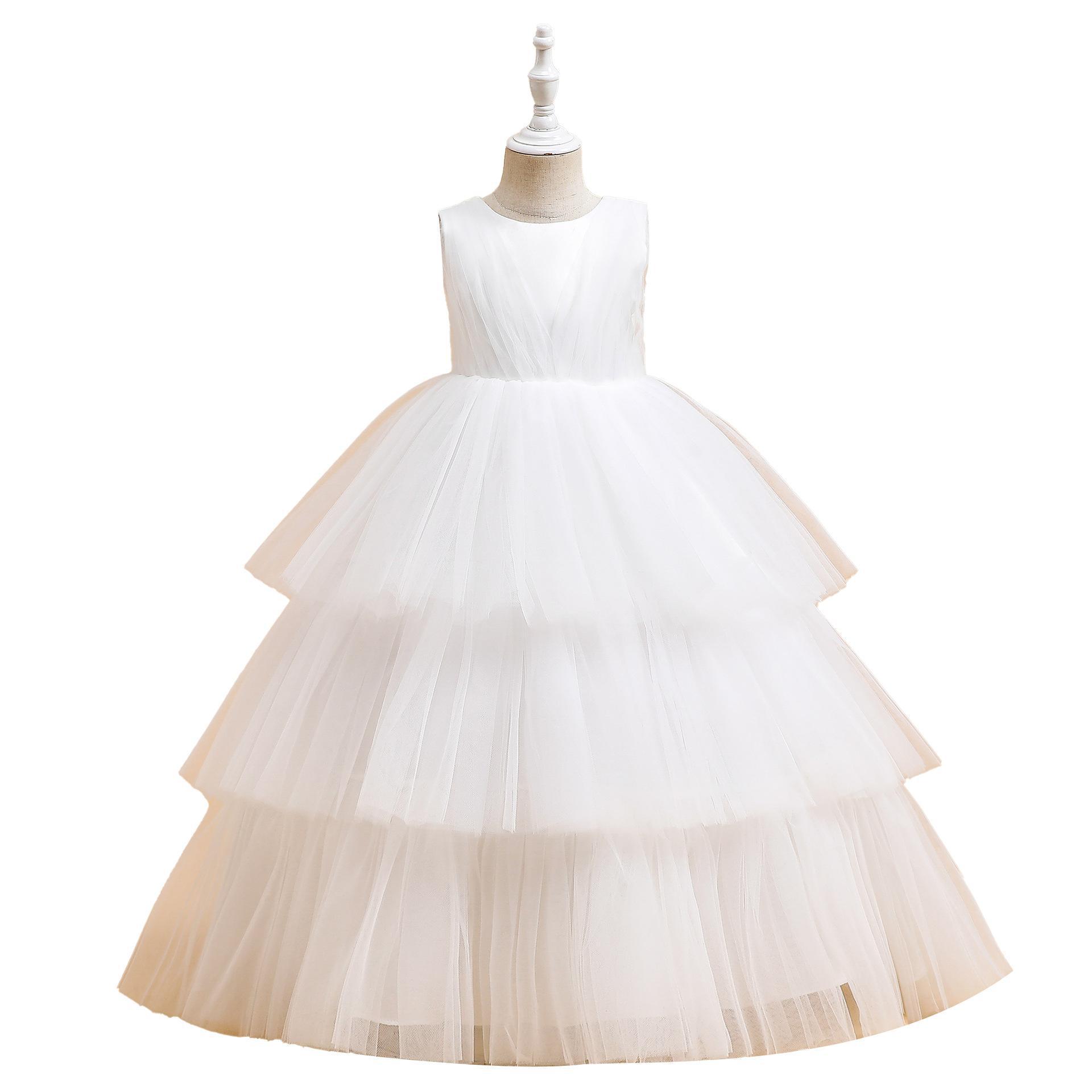 

Пышные платья принцессы из тюля для девочек: Костюмы для выступлений в стиле «Цветочная девочка», «Подиум» и «Фортепиано» 120 cm